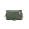 Black Caviar Nina Crossbody Clutch Pistachio